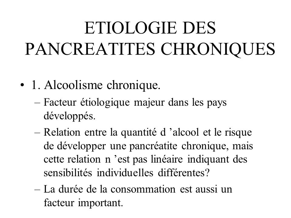 Pancreatite Chronique Ppt T L Charger